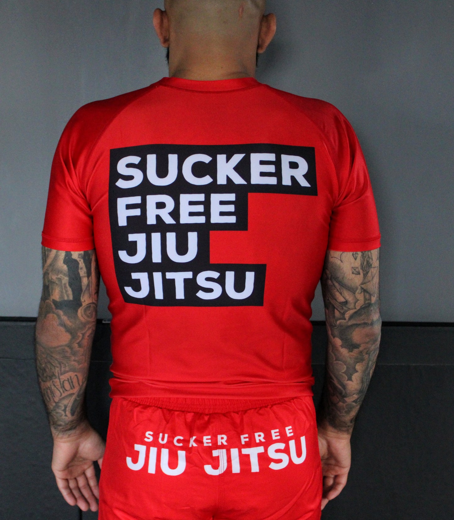 Sucker Free Grappling Shorts RED - Unlined